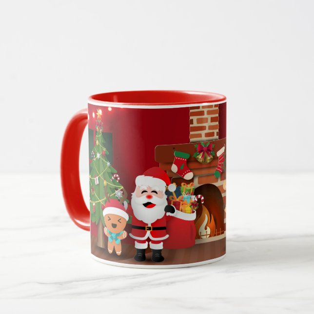 Christmas Mug (Front Left)