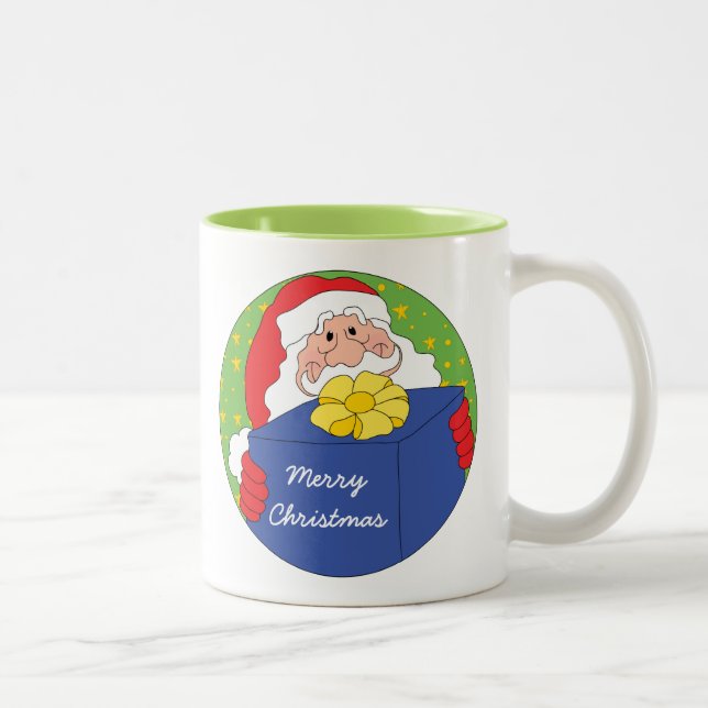 Christmas Mug 11 oz. Santa Claus Personalise (Right)