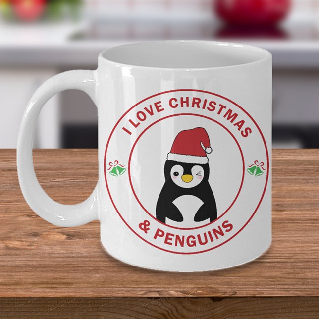 Christmas Mug Cute Penguin Gift (Creator Uploaded)