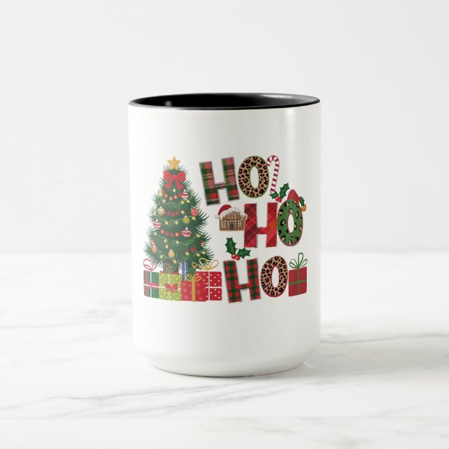 Christmas Mug | Festive Holiday Coffee Cup by Kali (Center)