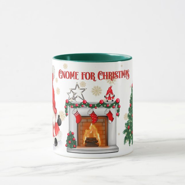 Christmas mug - Gnome for Christmas  (Center)