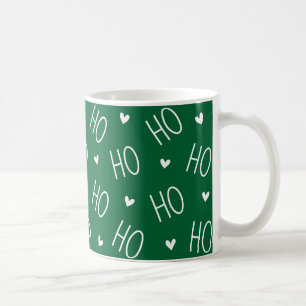 Christmas Mug   Ho Ho Ho Santa Heart Festive