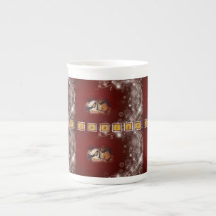 Christmas Mug, Jesus Christ Bone China Mug