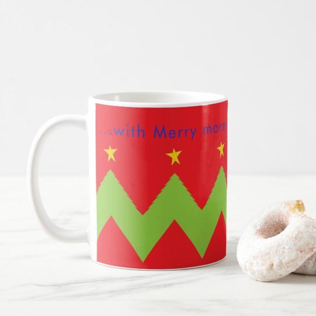 Christmas Mug "...Merry More Christmases To Come" (With Donut)