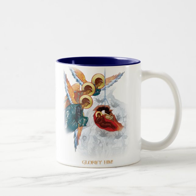 Christmas Mug - Peace on Earth Orthodox Gift (Right)