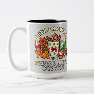Christmas Mug Run on coffee and ginger bread dream