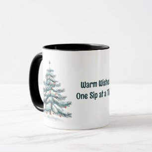 Christmas Mug Rustic Nordic Holiday Design