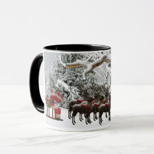 Christmas Mug - Snow Scene
