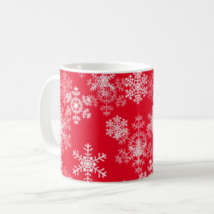 Christmas Mug-Snowflakes Coffee Mug
