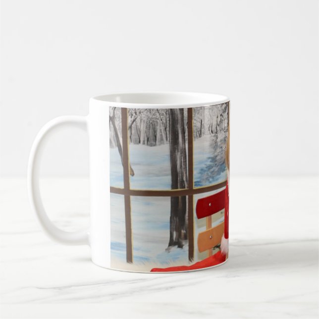 Christmas Mug with Joey (Left)