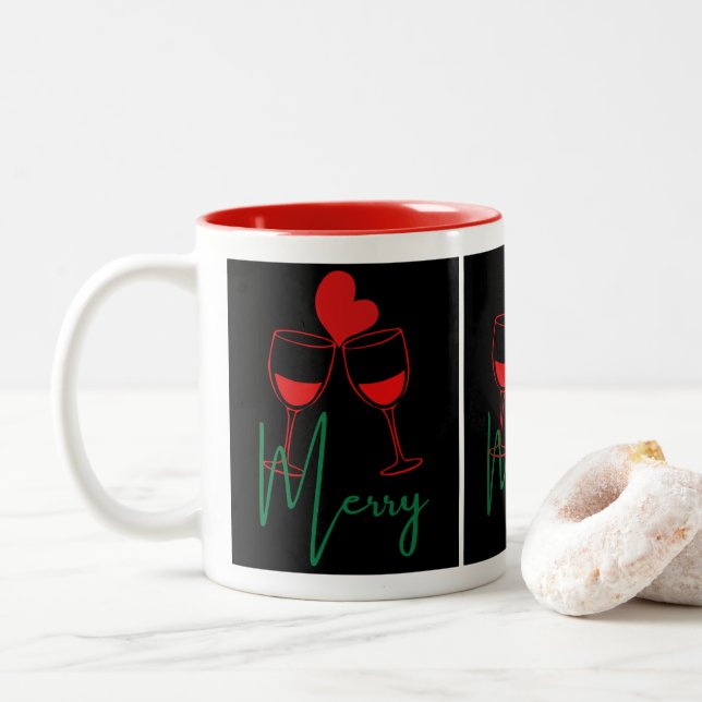 Christmas mugs (With Donut)