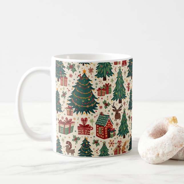 Christmas mugs (With Donut)