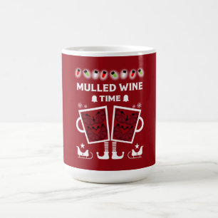 Christmas Mulled Red Wine Glühwein    Coffee Mug