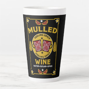 Christmas Mulled Red Wine Glühwein      Latte Mug