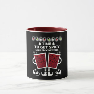 Christmas Mulled Red Wine  Two-Tone  Mug