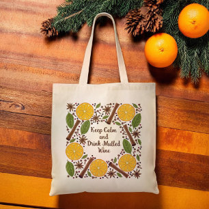 Christmas mulled wine spicy  tote bag