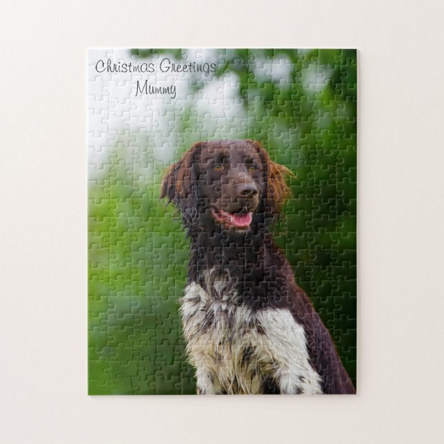 Christmas Mum. Jigsaw Puzzle (Vertical)