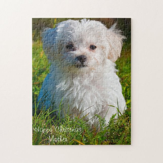 Christmas Mum. Jigsaw Puzzle (Vertical)