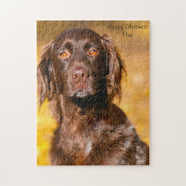 Christmas Mum. Jigsaw Puzzle (Vertical)