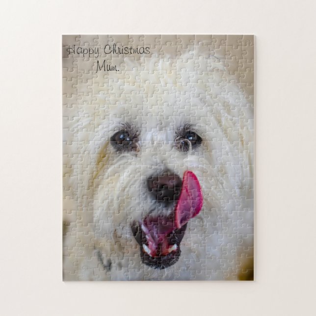 Christmas Mum. Jigsaw Puzzle (Vertical)