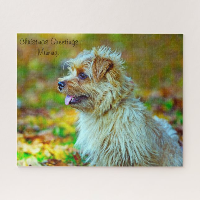 Christmas Mummy. Jigsaw Puzzle (Horizontal)