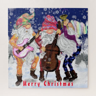 Christmas Music Band Gnomes Puzzle