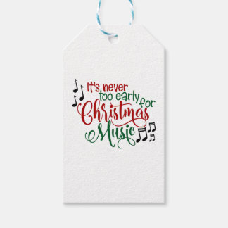 Christmas Music Gift Tags