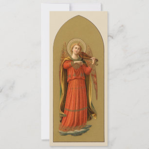 Christmas Musician Angels, Vintage Renaissance Invitation