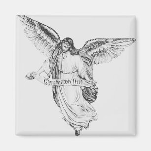 Christmas Nativity Angel Magnet