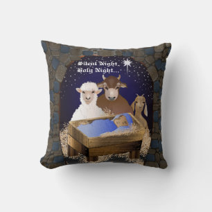 Christmas Nativity Baby Jesus Cushion