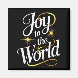 Christmas Nativity Christian Birth Of Jesus Joy To Magnet