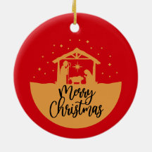 Christmas Nativity - Christmas Ornament