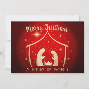 Christmas Nativity Holiday Card