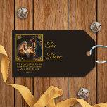 Christmas Nativity Holy Family Religious  Gift Tags<br><div class="desc">Celebrate the true meaning of Christmas with our beautiful Nativity scene Christmas Gift Tag. The tag features Mary and Joseph with Baby Jesus in the manger and the timeless and heartwarming Luke 2:11 Bible verse, reminding us of the miraculous birth of Jesus. Share the joy and message of this special...</div>