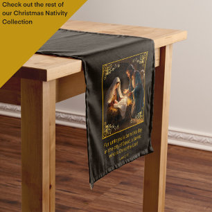 Christmas Nativity Holy Family Religious Medium Table Runner