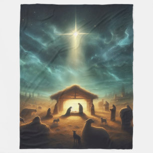Christmas/Nativity/Jesus Fleece Blanket