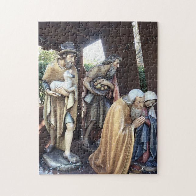Christmas Nativity. M,J,Sheph. Sanibel Is., USA.  Jigsaw Puzzle (Vertical)