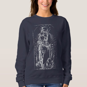 Christmas Nativity Madonna and Child Virgin Mary   Sweatshirt
