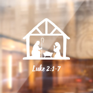 Christmas Nativity Manger Scripture