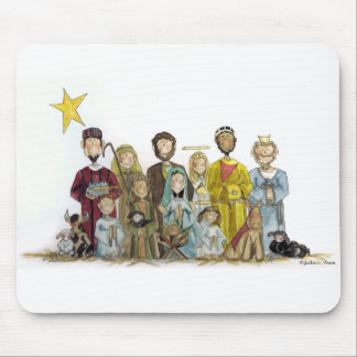 Christmas Nativity Mouse Pad