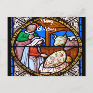 Christmas Nativity Postcard