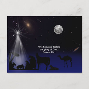 Christmas, Nativity, Postcard
