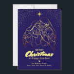 Christmas Nativity Religious Elegant 2026 Calendar Holiday Card<br><div class="desc">Choose this elegant, and unique Christmas Nativity Religious Elegant Family Photo Holiday Card with a gorgeous Christian Christmas design: baby Jesus, Mary, and Joseph surrounded by magic light of the Christmas Star. On the reverse, you have a 2026 calendar, a placeholder to upload your logo, and company details. These elegant,...</div>