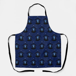 Christmas Nativity Scene Religious Apron