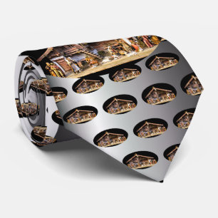 Christmas Nativity Scene Tie