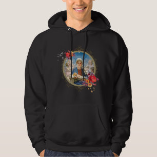 Christmas Nativity Star Blessed Mother Mary Jesus  Hoodie