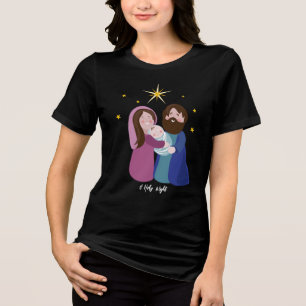 Christmas Nativity Tri-Blend Shirt