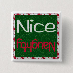 Christmas Naughty or Nice List button