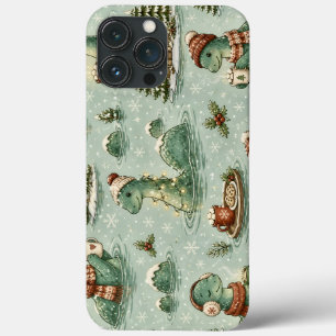 Christmas Nessie Loch Ness Monster Cosy Cryptids  iPhone 13 Pro Max Case