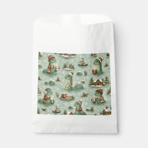 Christmas Nessie Loch Ness Monster Cosy Cryptids Favour Bag